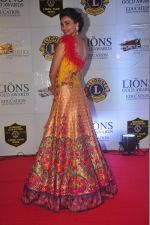 Daisy Shah at the 21st Lions Gold Awards 2015 in Mumbai on 6th Jan 2015